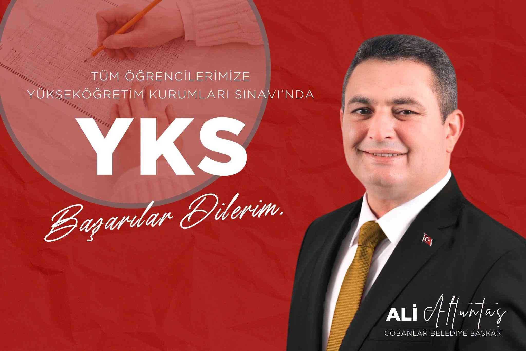 YKS ye Girecek Gençlerimize Başarılar Dileriz