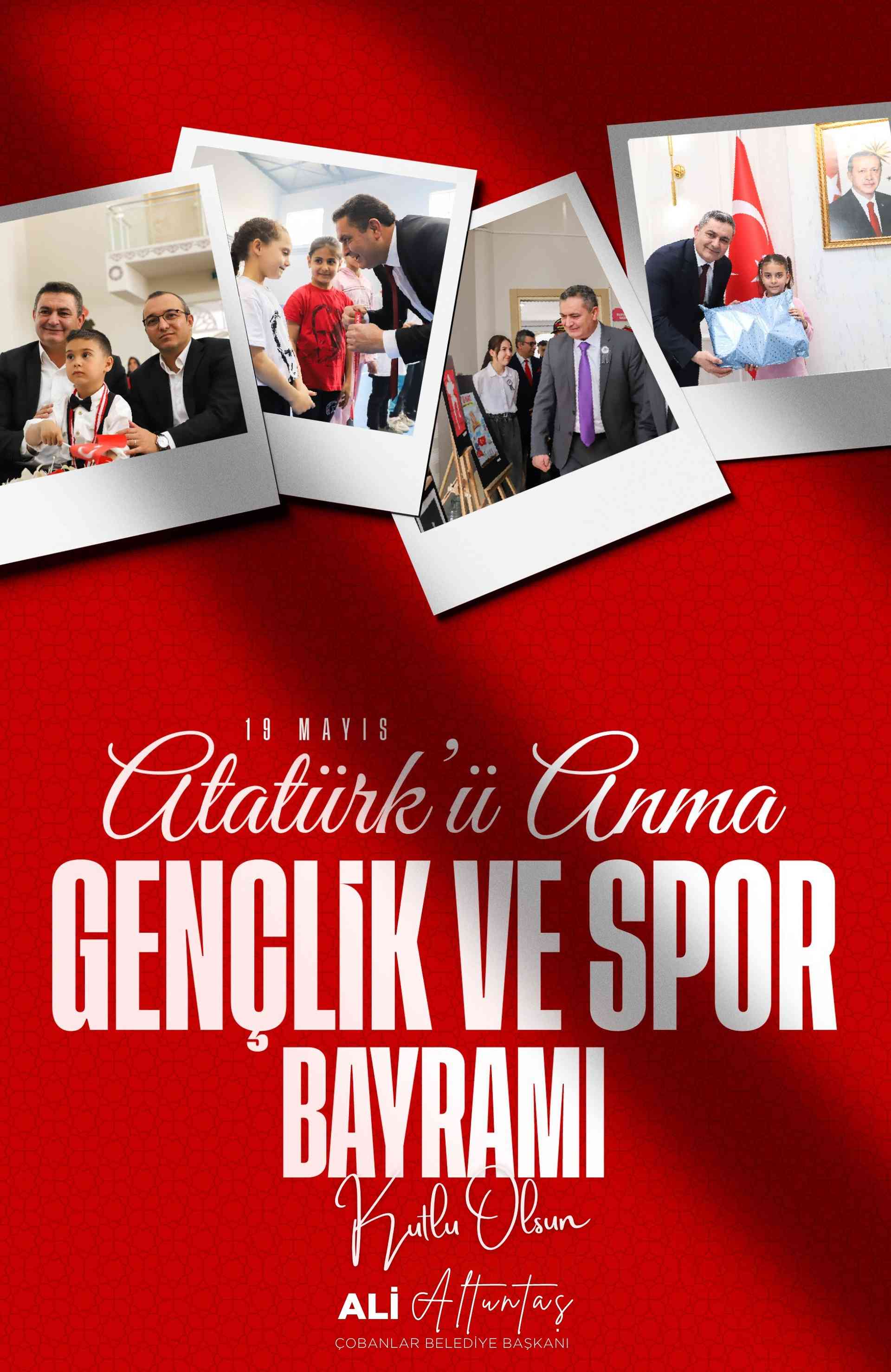 19 Mayıs Atatürk’ü Anma, Gençlik ve Spor Bayramımız Kutlu Olsun!